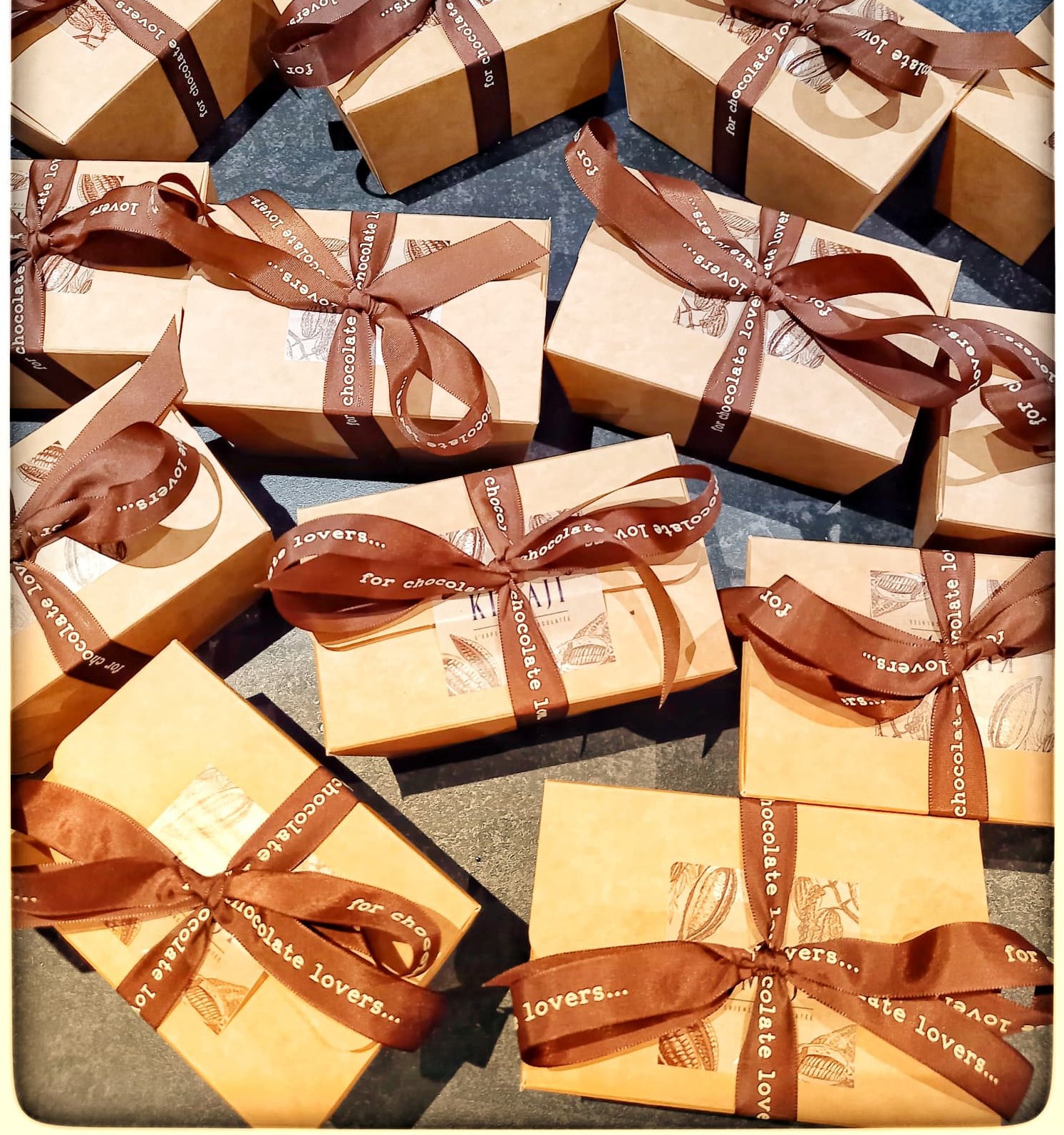 Ballotin de pralines artisanales Kimaji