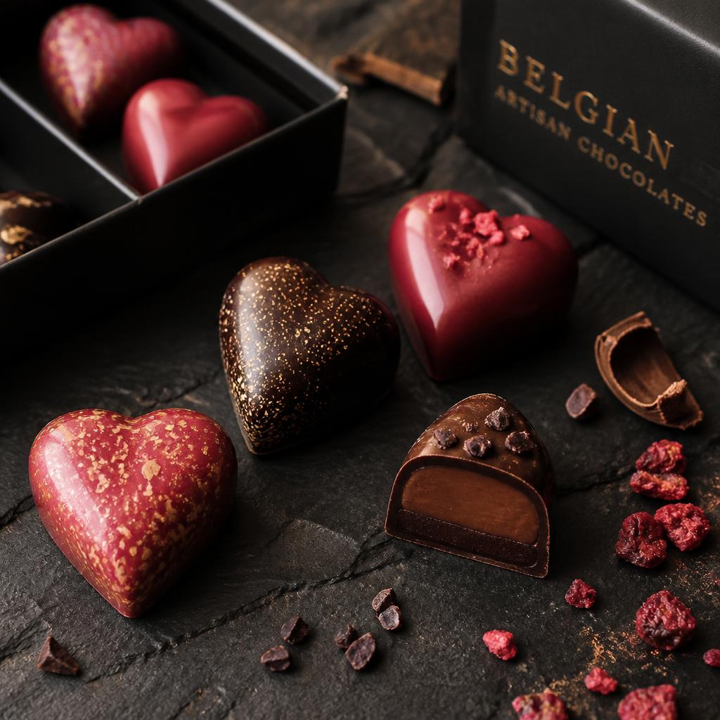 Chocolats de Saint-Valentin Kimaji